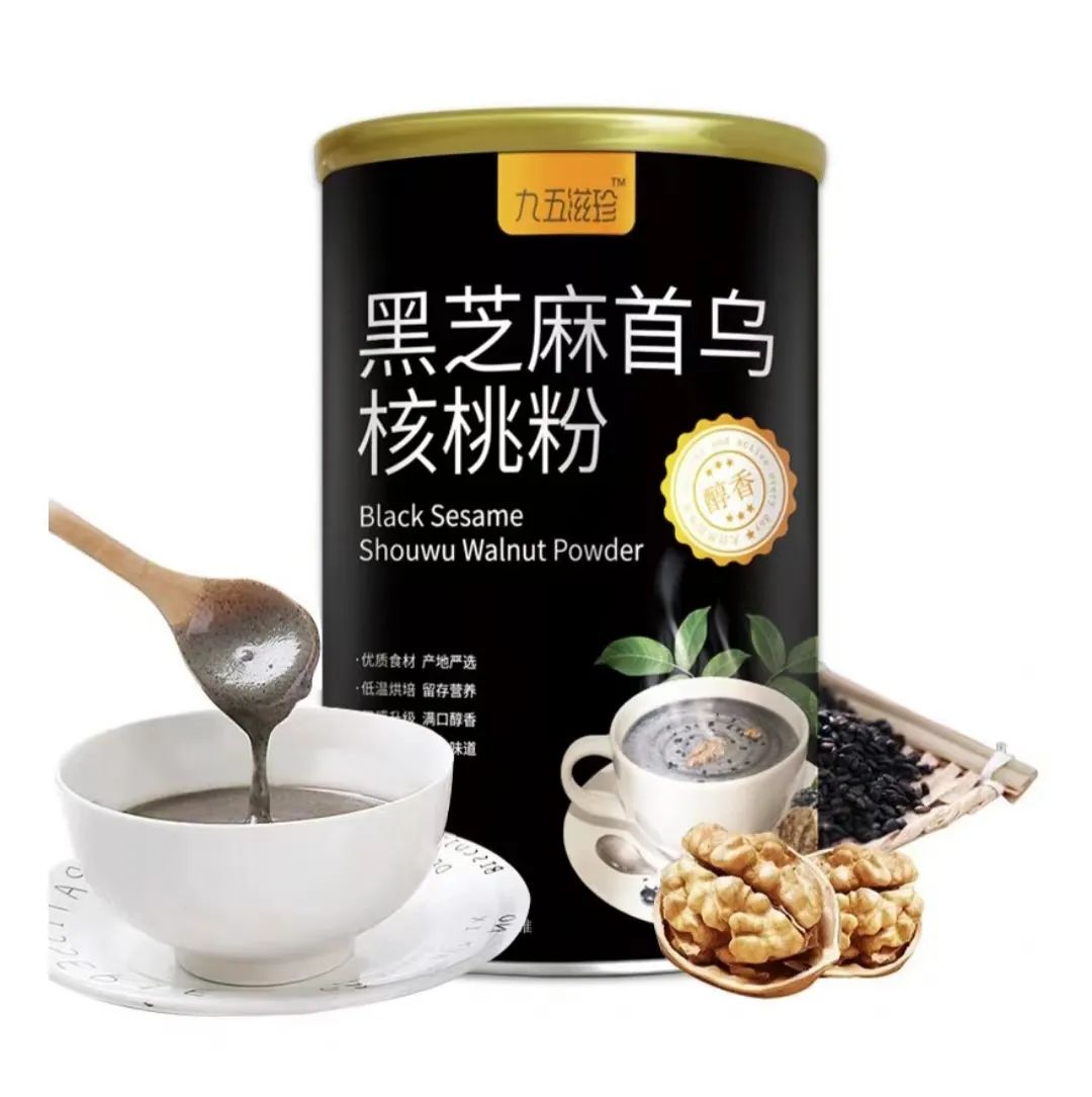 黑芝麻首乌核桃粉