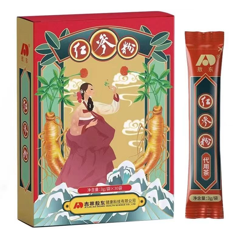 敖东红参粉代用茶