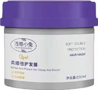 浅格小兔柔顺倍护发膜